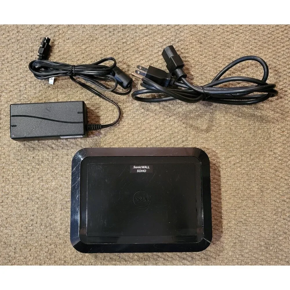 DELL Sonic Wall Soho APL31-0B9 Network Security Firewall with Power Adapter